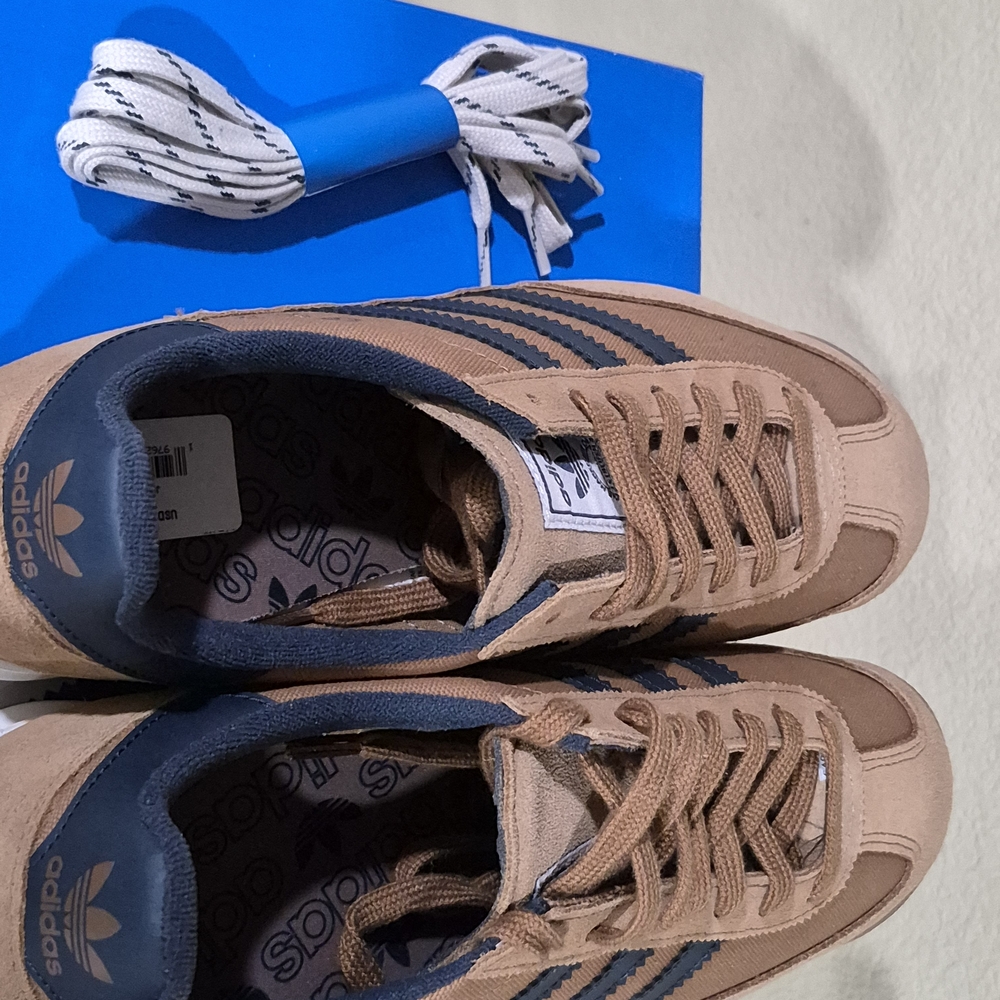 Adidas SL 72 RS Men's Brown/Blue Sneakers JR8770 Size 7.5 - Picture 5 of 6